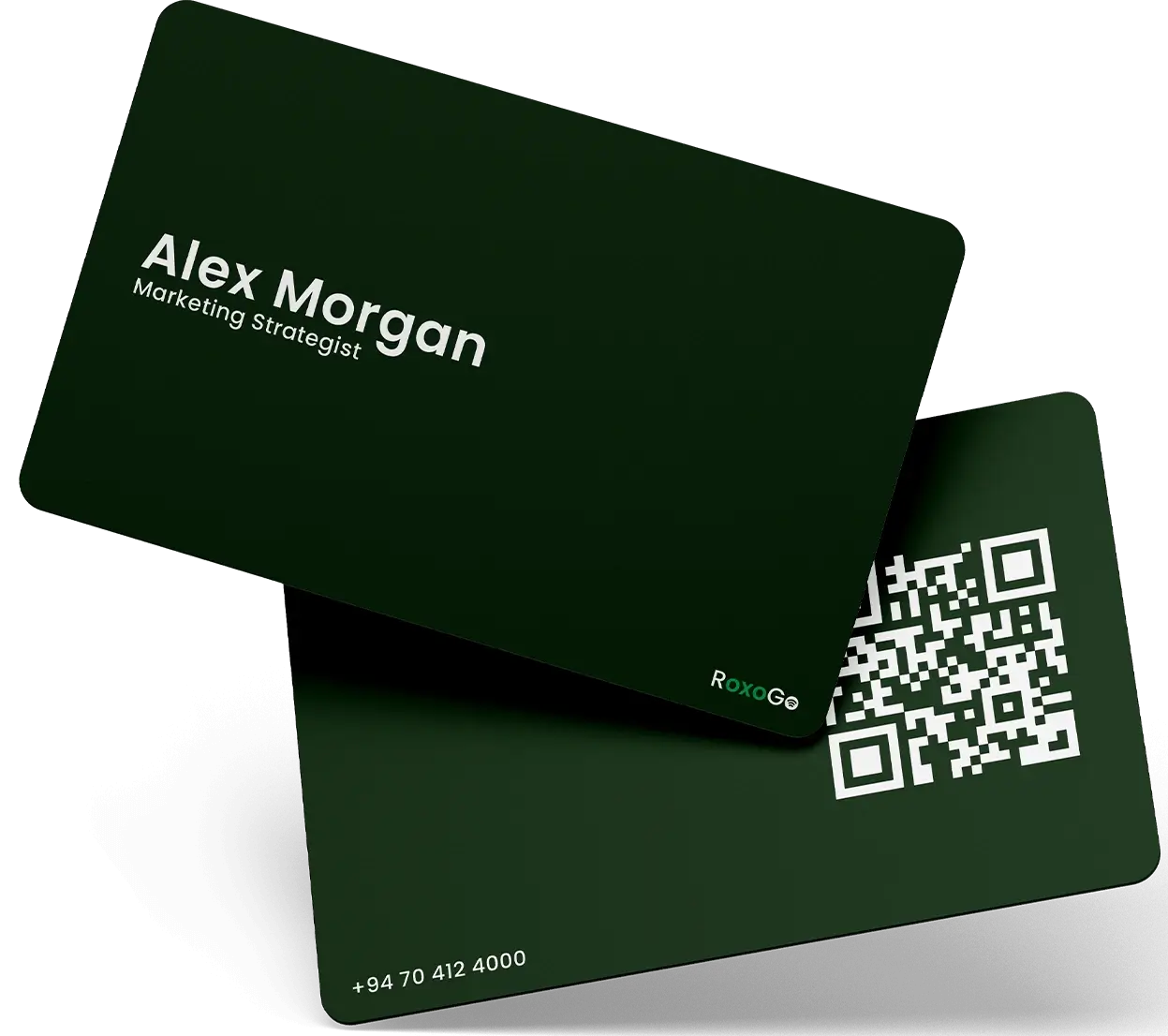 RoxoGo Noir Card — black NFC card